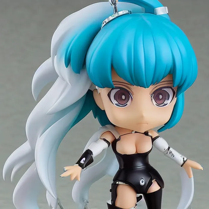 Image similar to lady gaga, an anime nendoroid of lady gaga, figurine, detailed product photo