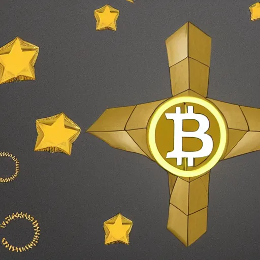 Image similar to bitcoin star system