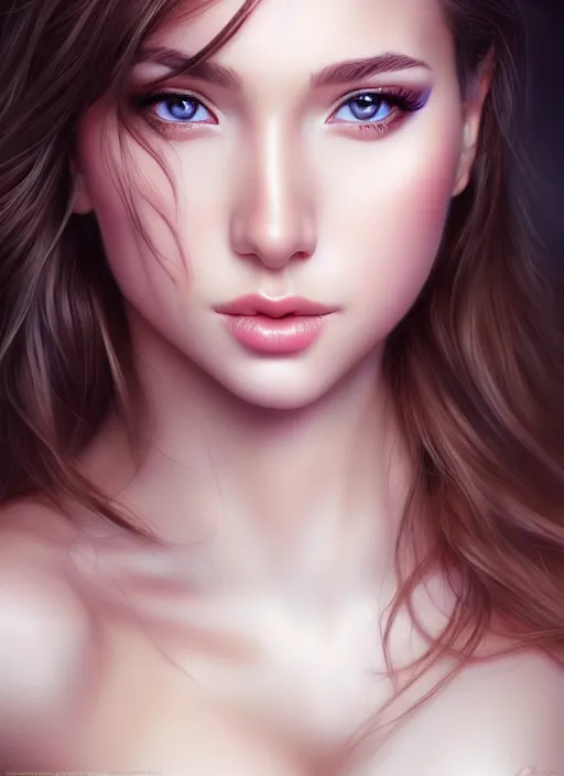 Prompt: a gorgeous female photo, professionally retouched, full body shot, realistic, smooth face, perfect eyes, symmetrical, wide angle, sharp focus on eyes, 8 k high definition, insanely detailed, intricate, elegant, art by artgerm