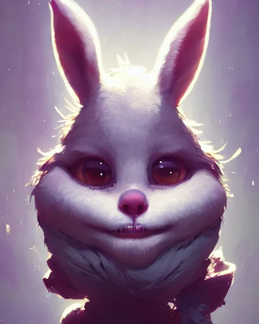 Image similar to a beautiful portrait of a cute anthropomorphic humanoid original fursona fantay character. big eyes. character design by cory loftis, fenghua zhong, ryohei hase, ismail inceoglu and ruan jia. volumetric light, detailed, rendered in octane