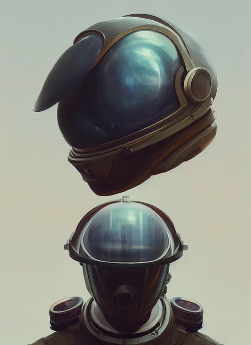 Image similar to astronaut helmet, extremely detailed digital painting, in the style of fenghua zhong and ruan jia and jeremy lipking and peter mohrbacher, mystical colors, rim light, beautiful lighting, 8 k, stunning scene, raytracing, octane, trending on artstation