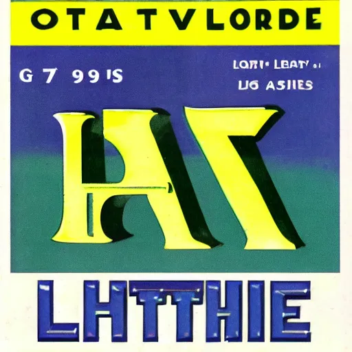 Prompt: Vintage 1960s logo for Lithiade, the lithium lemonade, SVG