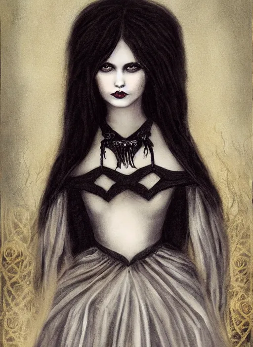 Image similar to gothic princess portrait. by eleanor vere boyle