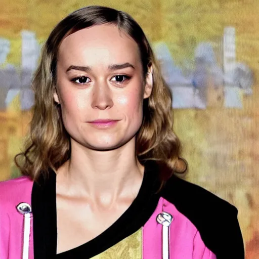 Prompt: brie larson as snoop dog,