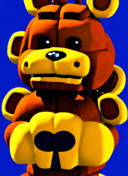 Image similar to portrait of freddy fazbear from five nights at freddy's