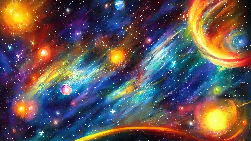 Prompt: space artwork