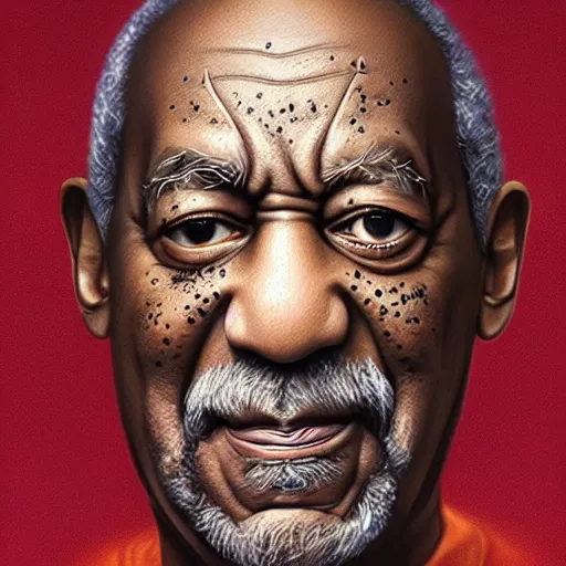 Prompt: Portrait of Bill Cosby made by stanly artgerm lau, wlop, rossdraws, james jean, andrei riabovitchev ,marc simonetti