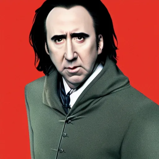 Image similar to snape is nicolas cage