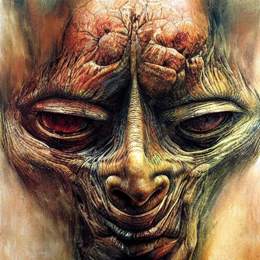 Prompt: high quality high detail painting by lucian freud and beksinski, hd, demon, soul