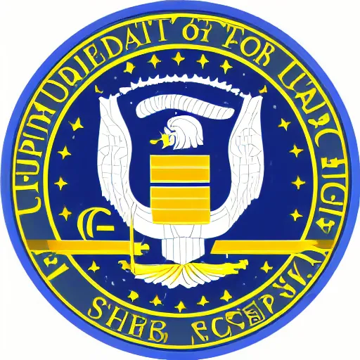 Image similar to schematic diagram textbook illustration of a federal presidential seal, general relativity, quantum mechanics, hilbert space, spacetime diagram