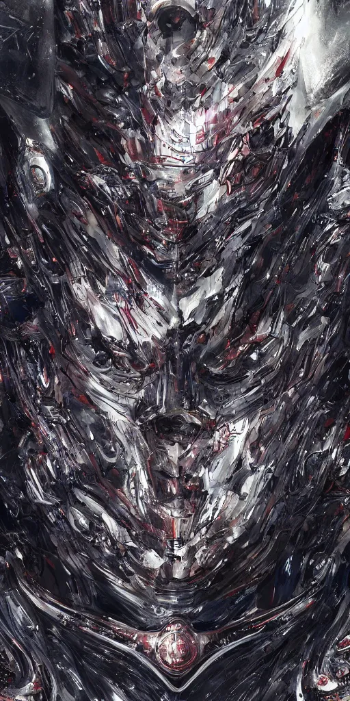 Image similar to ellon musk artwork by Yoshitaka Amano, 4k, hyper detailed, trending on artstation