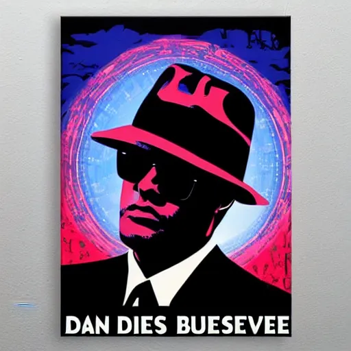 Image similar to blues brother poster, dan mumford - h 8 0 0