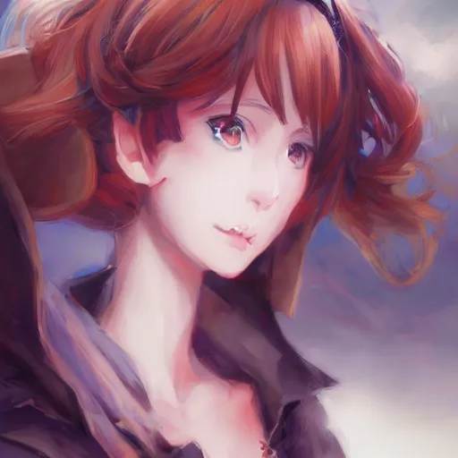 Image similar to anime portrait of Camelot as an anime girl by Stanley Artgerm Lau, WLOP, Rossdraws, James Jean, Andrei Riabovitchev, Marc Simonetti, and Sakimichan, trending on artstation