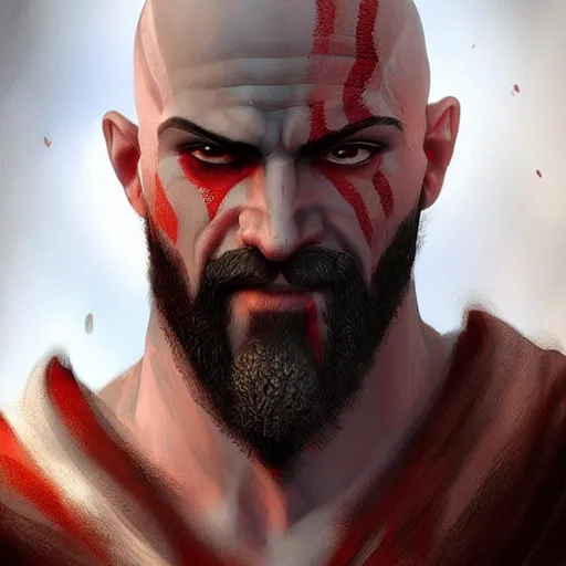 Image similar to Kratos, Artstation, Digital Art, Artstation