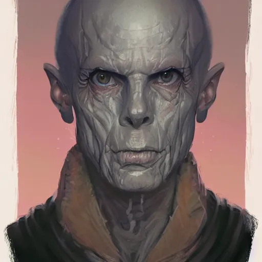 Image similar to Vecna from stranger things, portrait by Greg Rutkowski