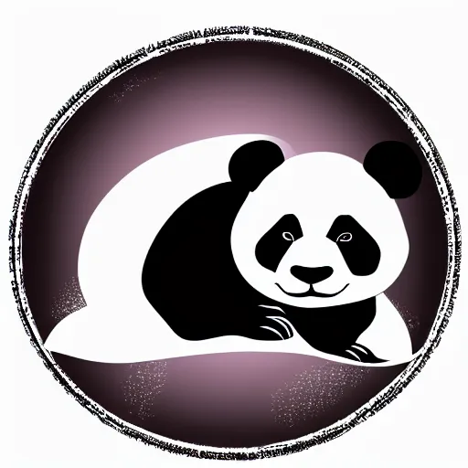 Prompt: vector artwork of a baby panda