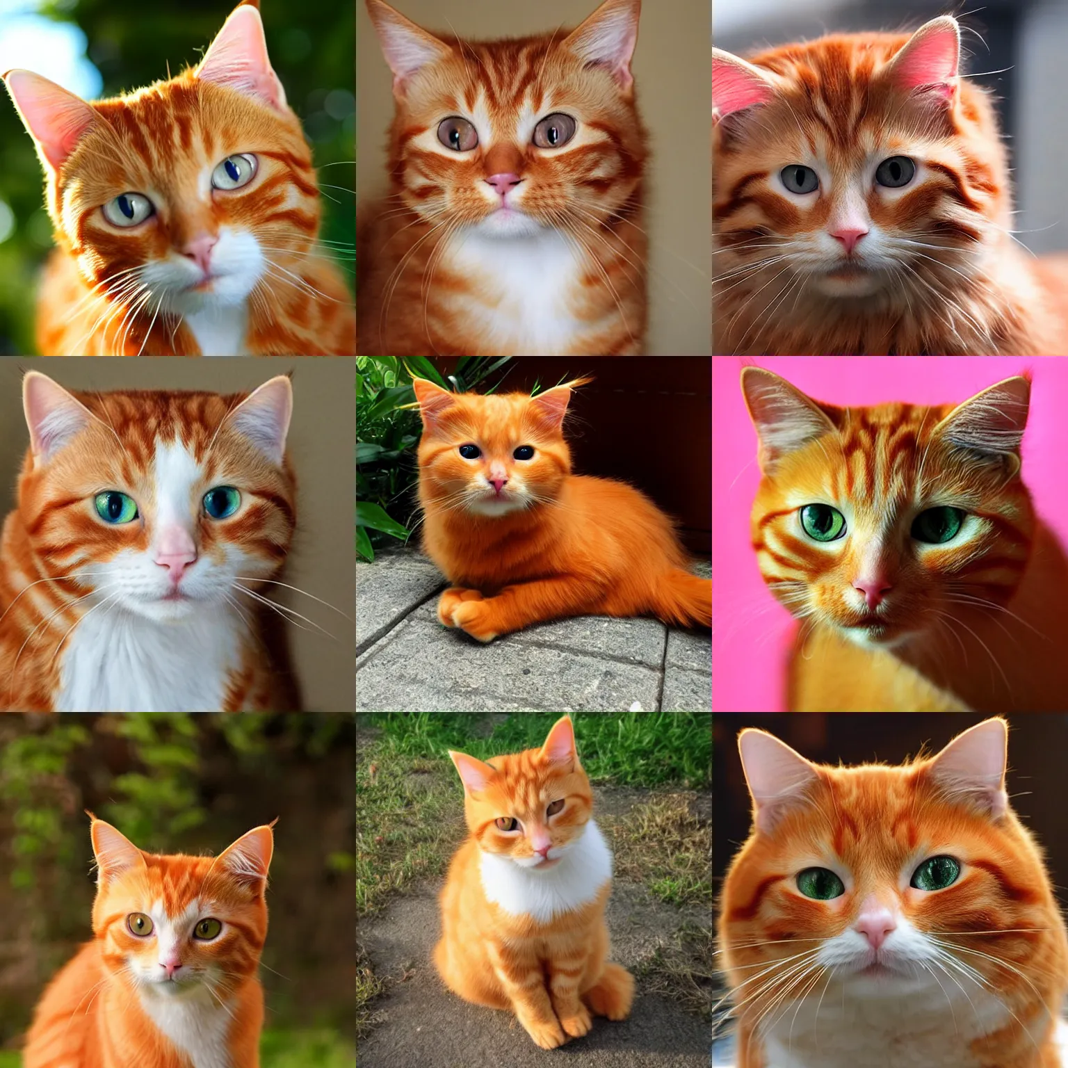 Prompt: pretty ginger cat