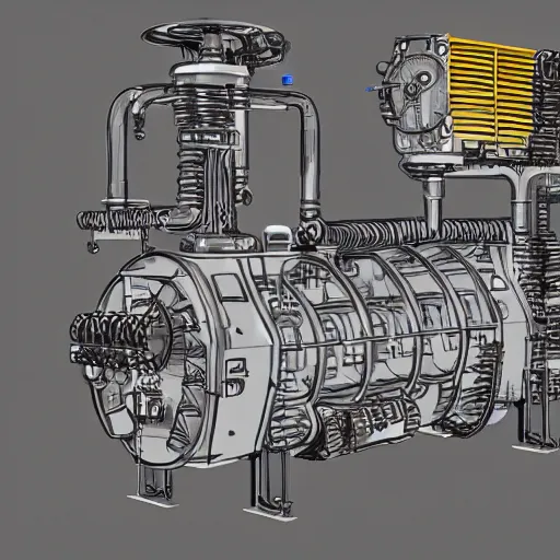 Image similar to highly detailed, electrical one line schematic, 2 mw diesel generator, concept art, character art, studio lightning, bright colors, intricate, masterpiece, photorealistic, hyperrealistic, sharp focus, high contrast, artstation hq, deviantart trending, 4 k uhd, unreal engine 5