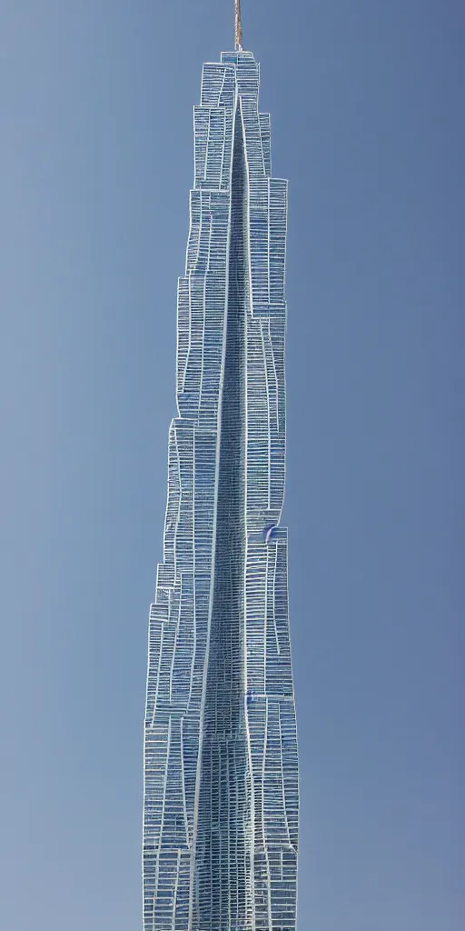 Image similar to the tallest building in the world