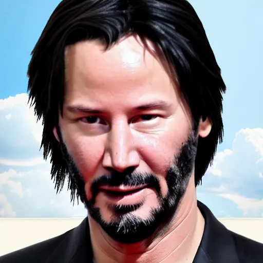 Image similar to keanu reeves as wolverine 4 k detailed super realistic