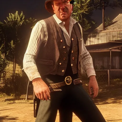 Prompt: “Jeremy Clarkson in Red Dead Redemption 2”