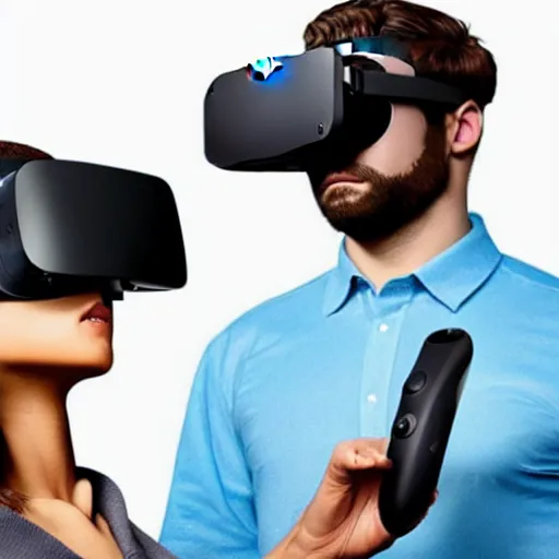 Prompt: a leaked photo of next-gen oculus quest