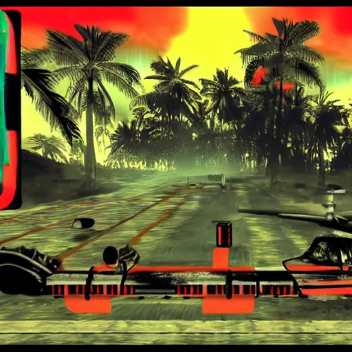 Image similar to apocalypse now for the nintendo 6 4