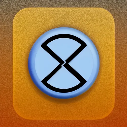 Prompt: bluetooth icon in the 2 0 3 0 s on ios