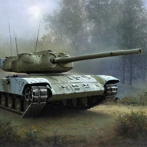 Image similar to us army tank by ferdinand knab