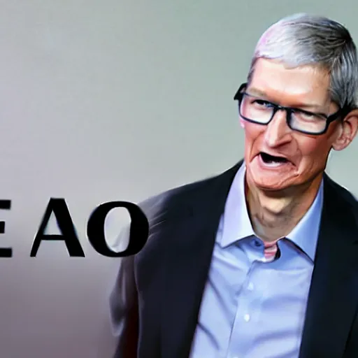 Image similar to tim cook as darth vader