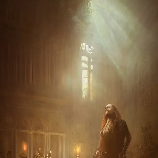 Prompt: dream theater, the count of tuscany portrait, mysterious atmospheric lighting, painted, intricate, volumetric lighting, beautiful, rich deep colours masterpiece, golden hour, golden ratio, sharp focus, ultra detailed, by leesha hannigan, ross tran, thierry doizon, kai carpenter, ignacio fernandez rios