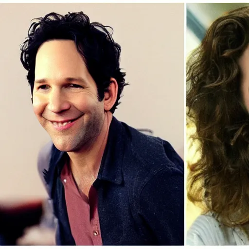 Prompt: Paul Rudd as a woman