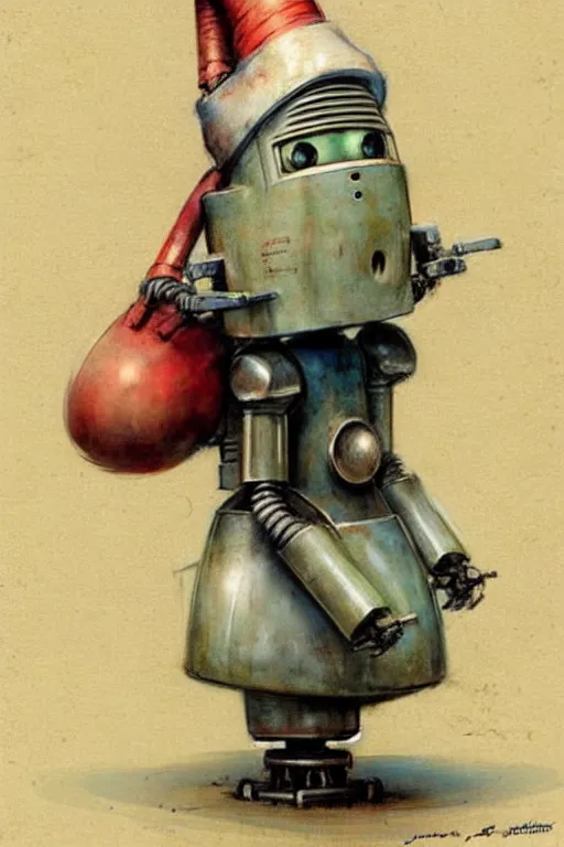 Image similar to ( ( ( ( ( 1 9 5 0 s robot knome. muted colors. ) ) ) ) ) by jean - baptiste monge!!!!!!!!!!!!!!!!!!!!!!!!!!!!!!