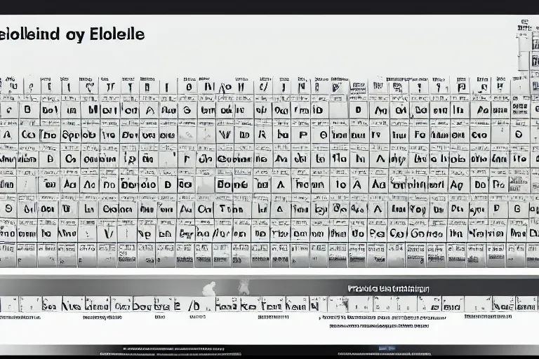 Image similar to periodic table of exoplanets