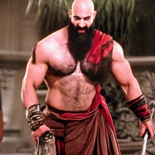 Image similar to a film still of Kratos in Friends TV show (1997)