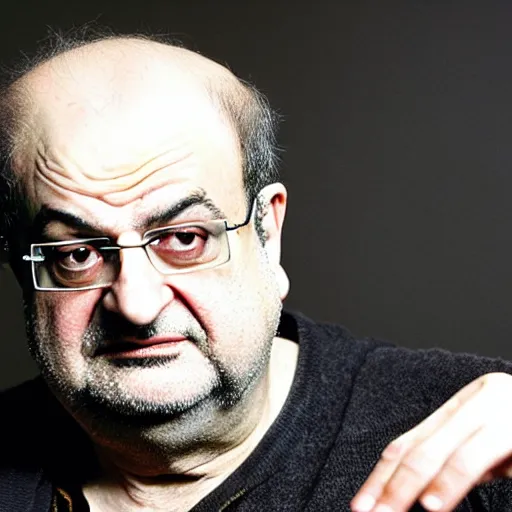 Image similar to warrior legend salman rushdie