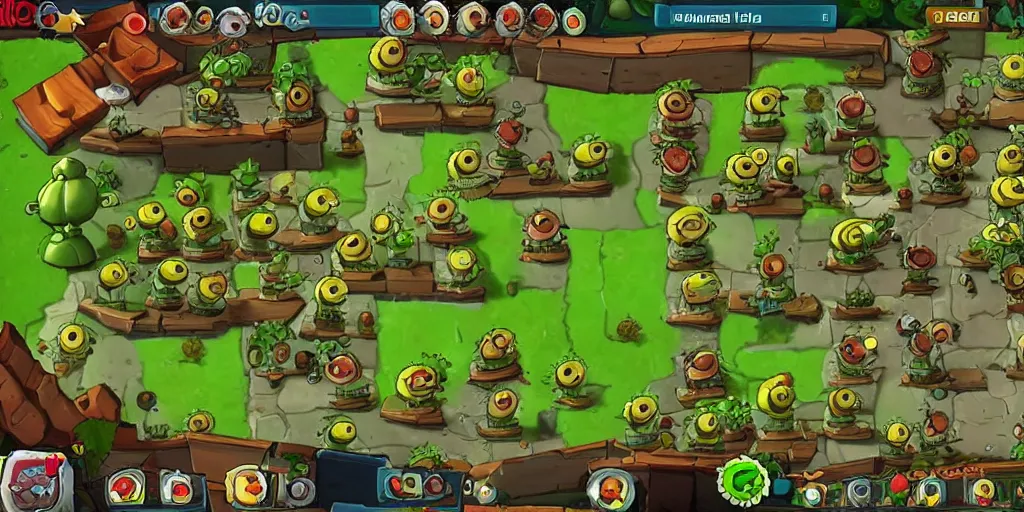 Plants Vs Zombies Tower Defence but with PvZ Heroes art style. : r