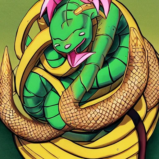 Image similar to shenron granting a wish