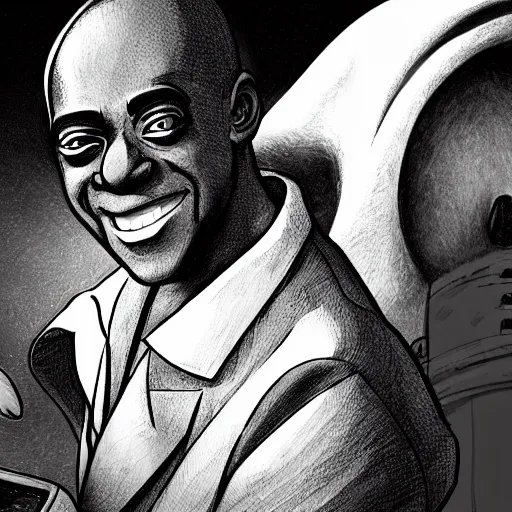 manga fine details portrait of ainsley harriott, | Stable Diffusion ...