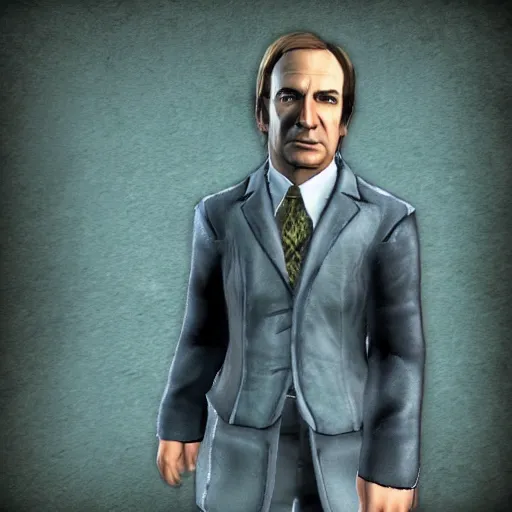 Image similar to saul goodman in skyrim,