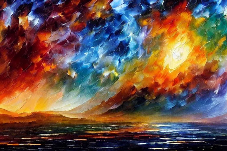 Prompt: the earth from space. paint brush strokes, abstract watercolor painting of planet earth, cinematic light, american romanticism by greg rutkowski, by leonid afremov