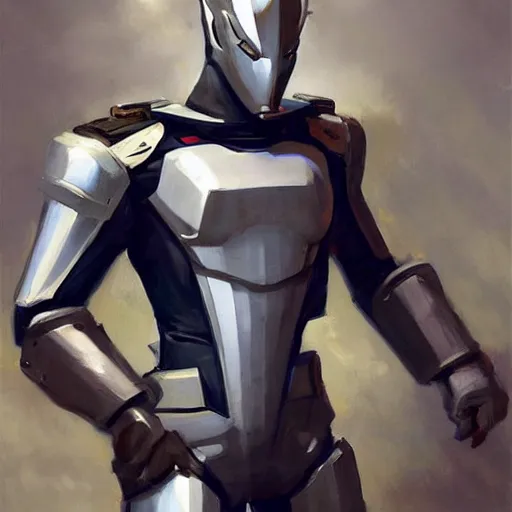 Image similar to greg manchess portrait painting of armored spiderman ultraman grey fox from metal gear cyborg japanese - american hybrid as overwatch character, medium shot, asymmetrical, profile picture, organic painting, sunny day, matte painting, bold shapes, hard edges, street art, trending on artstation, by huang guangjian and ail elvgren and sachin teng