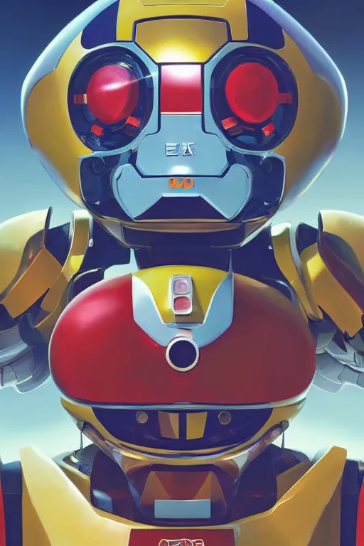 Image similar to metabots medabots medarotto medarot robot minimalist comics helmet mask neon cybereye, behance hd by jesper ejsing, by rhads, makoto shinkai and lois van baarle, ilya kuvshinov, rossdraws global illumination ray tracing hdr radiating a glowing aura