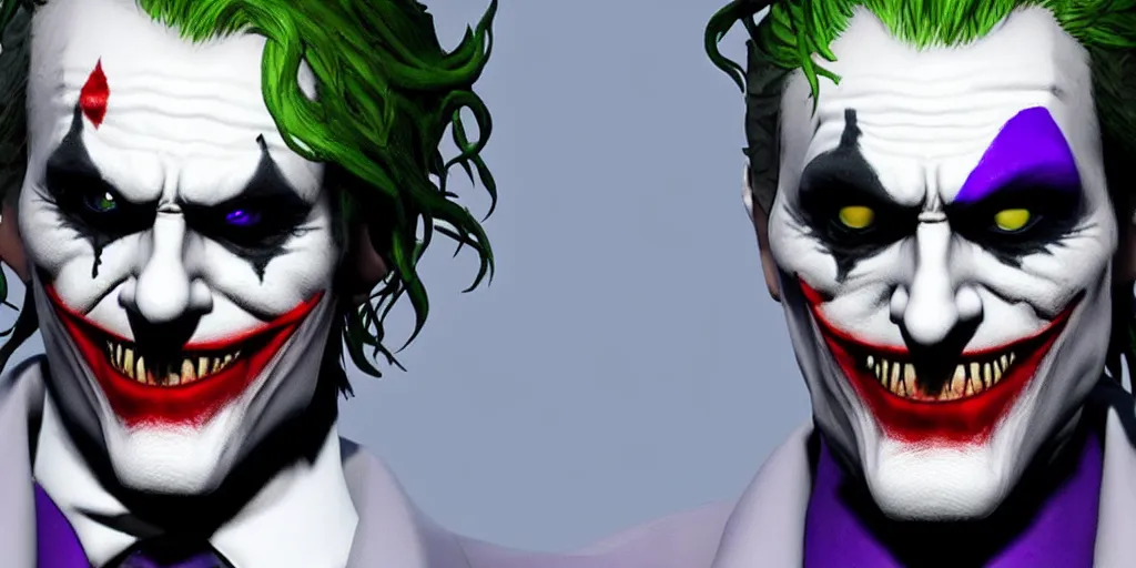 Image similar to joker 2 0 1 9 concept art, outfit and makeup design, unreal engine, 8 k, lots of detail