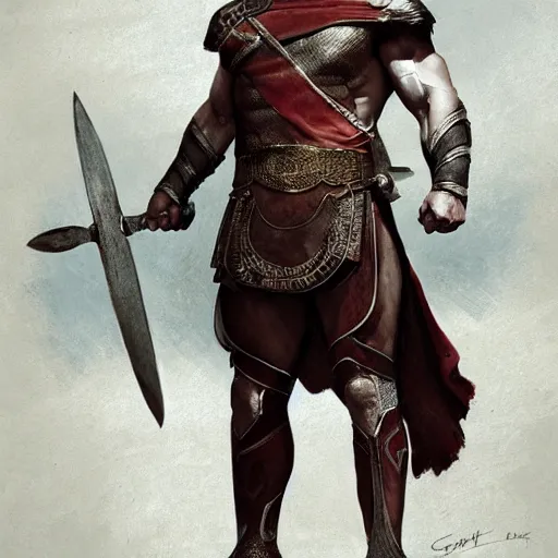 Image similar to Henry Cavill is a roman gladiator, gorgeous, amazing, muscular, silk, intricate, elegant, thighs, highly detailed, digital painting, artstation, concept art, sharp focus, illustration, by greg rutkowski