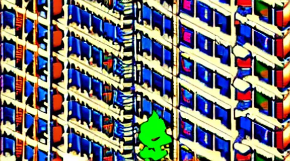 Prompt: Tokyo City in SimCity2000 style, isometric perspective, highly detailed, pixelart, retro, maxis