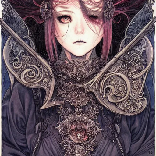 Image similar to prompt: Portrait painted in world of Warcraft style drawn by Vania Zouravliov and Takato Yamamoto, inspired by Fables, intricate acrylic gouache painting, high detail, sharp high detail, manga and anime 2000