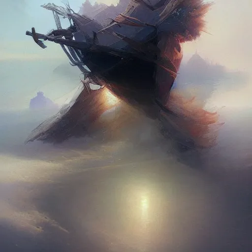 Prompt: I woke up in a world that had fragments of you. intricate, elegant, sharp focus, illustration, highly detailed, digital painting, concept art, matte, art by WLOP and Artgerm and Aleksi Briclot and Ivan Aivazovsky, masterpiece
