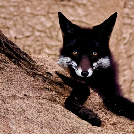 Image similar to black fox