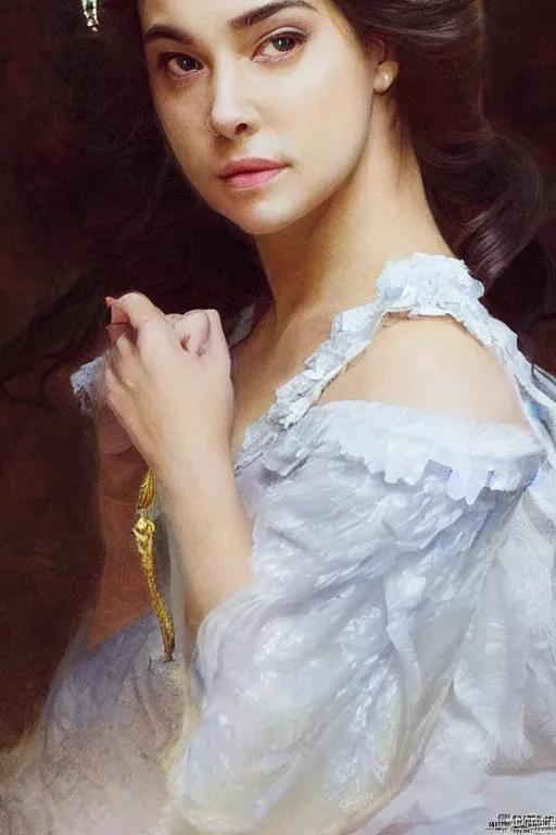 Image similar to photorealistic portrait photograph of ben shapiro as an aesthetic maid queen, beautiful, upper body, fantasy, handsome, depth of field, soft focus, highly detailed, intricate, realistic, national geographic cover, soft glow, textured, artstation, concept art, sharp focus, illustration, art by artgerm and greg rutkowski and alphonse mucha